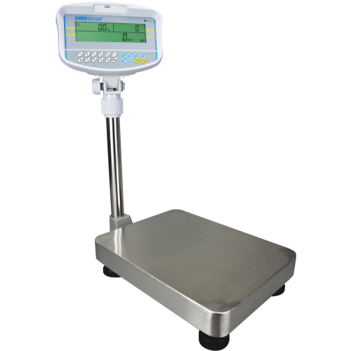 Adam Equipment GBC Bench Counting Scales, External Calibration, 16 kg Capacity, 0.5 g Readability, 300 x 400 mm Pan Size - GBC 16 - Click Image to Close